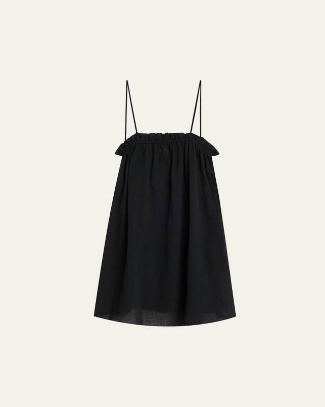 Maradona Ruffle Cotton Gauze Chemise
